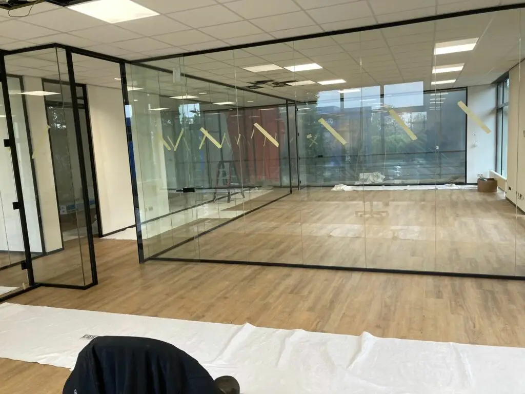 Glaswand kantoor Zutphen